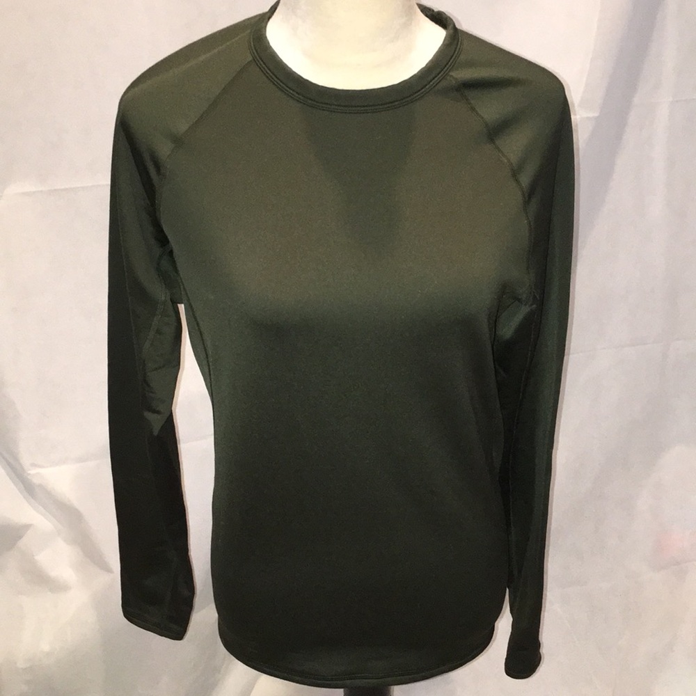 All in Motion Long Sleeve Performance Shirt | Olive Green | Size M (Men’s)